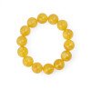 14mm Amber Beauty: Dazzling Pressed Bracelet-Amber bracelets-Home
