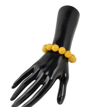 Amber Keepsake Bracelet – Thoughtful Birthday Gift-Amber bracelets-Home