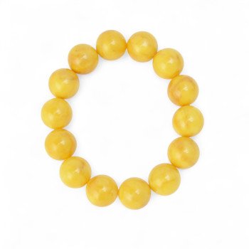 Amber Keepsake Bracelet – Thoughtful Birthday Gift-Amber bracelets-Home
