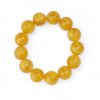Baltic Amber Bracelet – 14mm bracelet best gift-Amber bracelets-Home