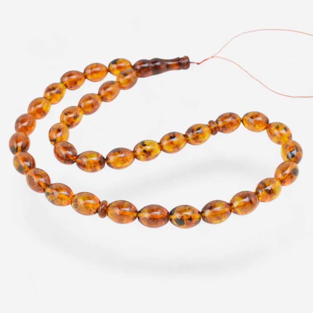 Traditional prayer beads - Amber rosary gift-Islamic Prayer rosary-Amber rosaries