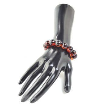 Modified Amber Bracelet – Glow She’ll Always Remember-Amber bracelets-Home