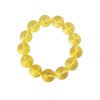 Pressed Modified Amber Bracelet - Yellow amber beads-Amber bracelets-Home