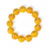 Honey Modified Baltic amber bracelet 14mm Gift idea-Amber bracelets-Home