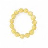 Pressed Amber Bracelet – matt 14mm Bracelet Birthday Gift-Amber bracelets-Home