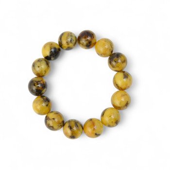 Pressed amber bracelet The Perfect Birthday Surprise for Her-Amber bracelets-Home