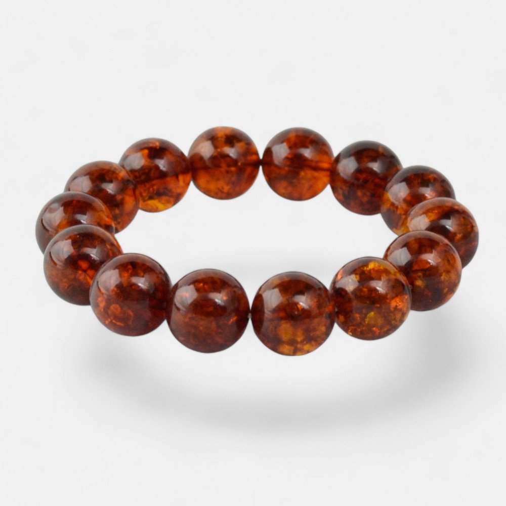 Pressed Amber bracelet Ultimate Gift of Natural Beauty-Amber bracelets-Home