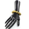 Round Amber Ball Bracelet – Thoughtful Birthday Gift-Amber bracelets-Home