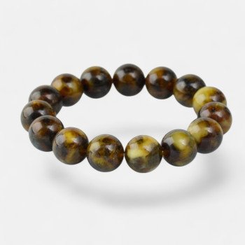Pressed Modified Amber Bracelet – Stylish bracelet-Amber bracelets-Home