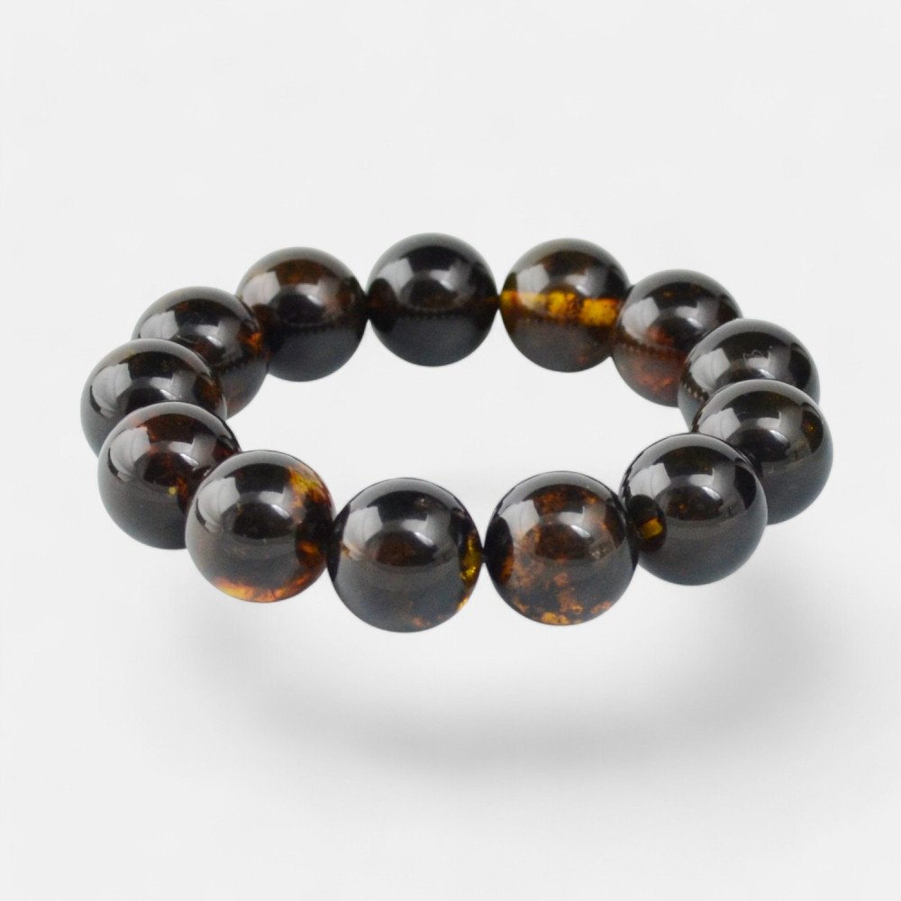 Modified Amber Bracelet – Elegant Surprise for Her Birthday-Amber bracelets-Home