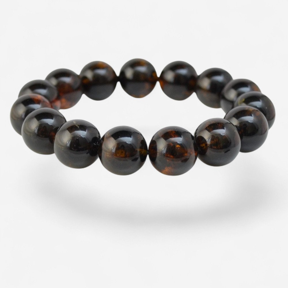 Modified Amber Bracelet – From Baltic Shores to Her Heart-Amber bracelets-Home