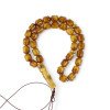 Pressed amber rosary Islamic beads for dhikr-Islamic Prayer rosary-Amber rosaries