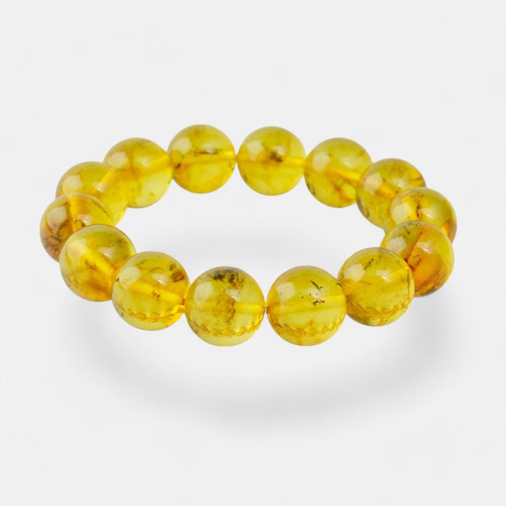 Modified Amber Bracelet for Grounding - Gift idea-Amber bracelets-Home