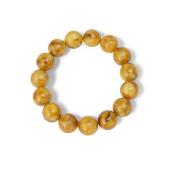 Modified Amber Bracelet perfect Gift idea 13mm-Amber bracelets-Home