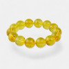 Modified Amber Bracelet Yellow beads 13mm-Amber bracelets-Home