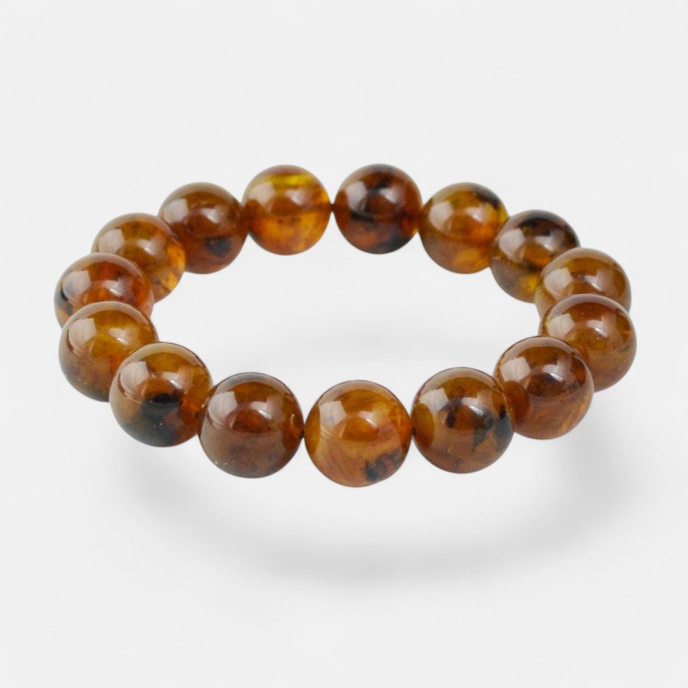 Modified Amber Energy Beads Bracelet Anniverary gift-Amber bracelets-Home