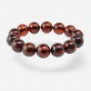 Modified Baltic amber bracelet Anniversary gift 13mm-Amber bracelets-Home