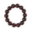 Modified Baltic amber bracelet Anniversary gift 13mm-Amber bracelets-Home