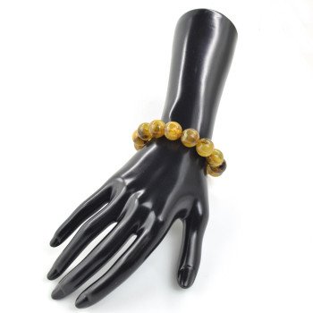 Modified Real Amber Stone Bracelet-Amber bracelets-Home