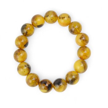 Modified Real Amber Stone Bracelet-Amber bracelets-Home
