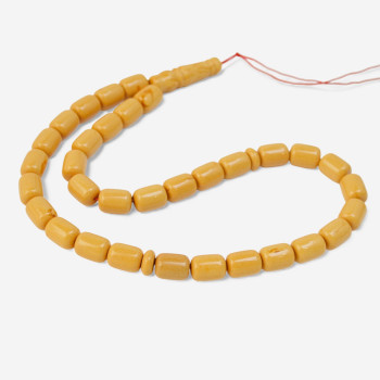 Pressed amber rosary - Quran learning gift idea-Islamic Prayer rosary-Amber rosaries