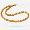 Pressed Amber Islamic Rosary Misbaha Gift for Spiritual Devotion-Islamic Prayer rosary-Amber rosaries