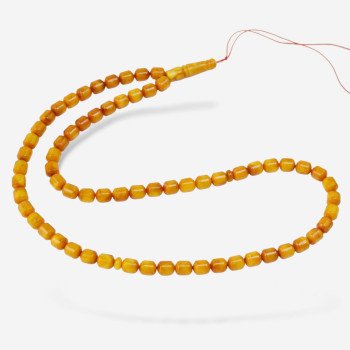 Royal Damla Bead Modified Amber Rosary-Islamic Prayer rosary-Amber rosaries