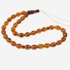 Pressed Amber Islamic Rosary Misbaha Gift for Eid Celebrations-Islamic Prayer rosary-Amber rosaries