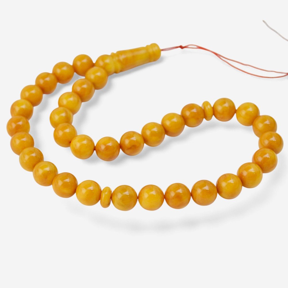 Zikr Modified Amber Rosary – Islamic Feel-Islamic Prayer rosary-Amber rosaries