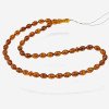Pressed prayer amber beads Religious rosary-Islamic Prayer rosary-Amber rosaries