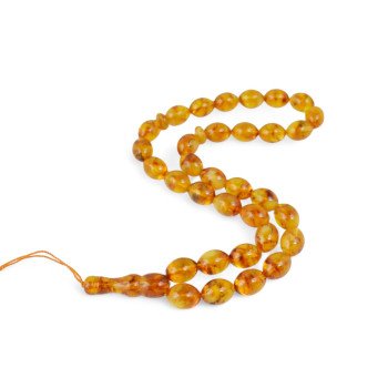 Amber rosary - Islamic practices for Dhikr (remembrance of God)-Islamic Prayer rosary-Amber rosaries
