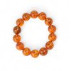 Pressed Amber Charm Bracelet – Celebrate Her Birthday-Amber bracelets-Home