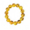 Pressed Baltic Amber Bracelet – Luxurious Bracelet 13mm-Amber bracelets-Home