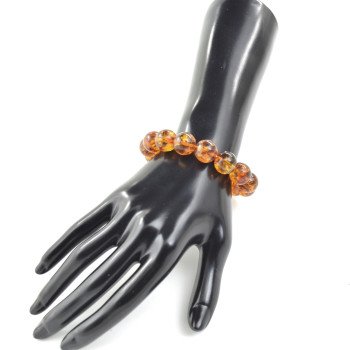 Rich Amber Bracelet – A Memorable Birthday Present-Amber bracelets-Home