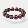 Round amber bracelet pressed amber balls - Birthday gift-Amber bracelets-Home