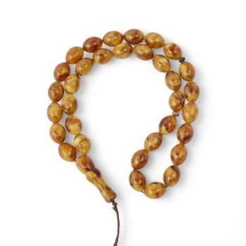 Amber rosary - Spiritual journey Gift for Muslims-Islamic Prayer rosary-Amber rosaries