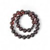 14mm pressed amber necklace for Adults Unisex gift-Amber necklaces-Home