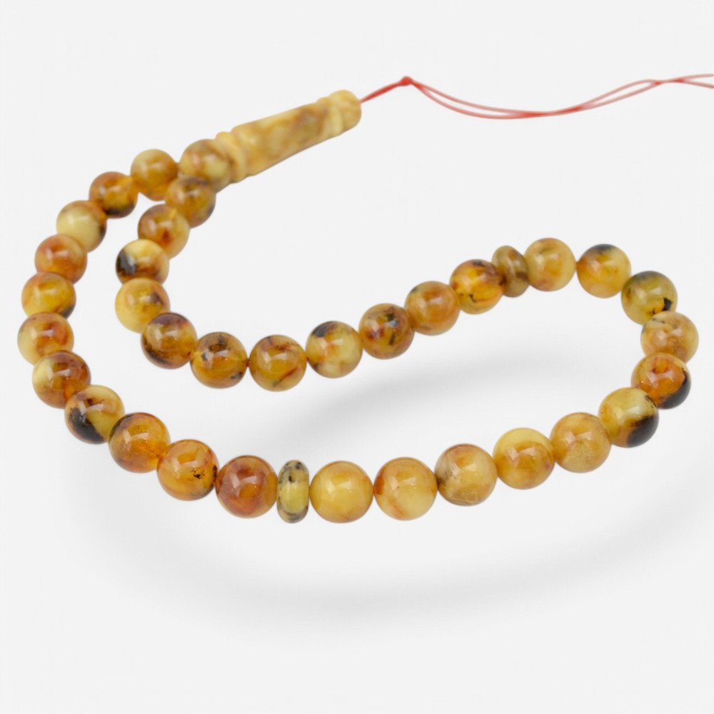 Amber Kehribar rosary Ramadan gift-Islamic Prayer rosary-Amber rosaries