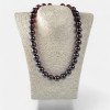 15mm pressed amber necklace gift idea for adults-Amber necklaces-Home