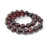 15mm pressed amber necklace gift idea for adults-Amber necklaces-Home