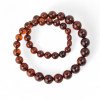 9 to 13 mm pressed amber necklace gift idea for women-Amber necklaces-Home