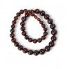 Amber necklace 9 to 14mm pressed beads Birthday jewelry gift-Amber necklaces-Home