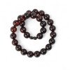 Pressed adults amber necklace 15 mm - Gift idea-Amber necklaces-Home