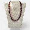 Pressed amber necklace 10 to 13 mm beads - Anniversary gift-Amber necklaces-Home