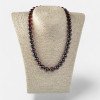 Pressed amber necklace 10 to 13mm For Her gift idea-Amber necklaces-Home