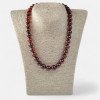 Birthday gift: Pressed amber necklace 10 to 13mm beads-Amber necklaces-Home