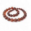 Pressed amber necklace 10 to 14 mm - Birthday gift-Amber necklaces-Home