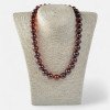 Pressed amber necklace 10 to 14 mm - Birthday gift-Amber necklaces-Home
