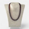 Pressed amber necklace for women: Mom or grandma-Amber necklaces-Home