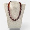 Pressed amber necklace for women gift idea for Birthdays-Amber necklaces-Home